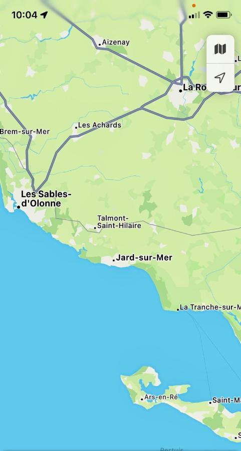 Charmante Maison A Jard Sur Mer Sur La Cote Vendeenne Екстериор снимка